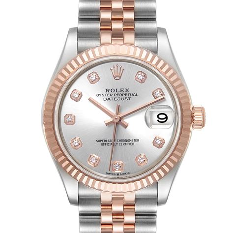 rolex lady datejust 31 rose gold